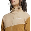image:imageadidas Mens Terrex Multi FullZip Fleece Hiking JacketBronze StrataCardboard