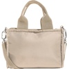 image:imageadidas Micro Mini Tote Handbag  Premium Crossbody BagCrystal Linen BeigeSilver Metallic