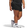 image:imageadidas Plus Size Essentials Small Logo Feel Cozy ShortsBlackWhite