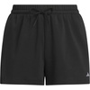 image:imageadidas Plus Size Essentials Small Logo Feel Cozy ShortsBlackWhite