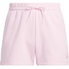 image:imageadidas Plus Size Essentials Small Logo Feel Cozy ShortsClear Pink