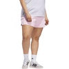 image:imageadidas Plus Size Essentials Small Logo Feel Cozy ShortsClear Pink