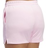 image:imageadidas Plus Size Essentials Small Logo Feel Cozy ShortsClear Pink