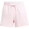 image:imageadidas Plus Size Essentials Small Logo Feel Cozy ShortsClear PinkWhite