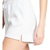 image:imageadidas Plus Size Essentials Small Logo Feel Cozy ShortsLight Grey HeatherWhite