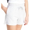 image:imageadidas Plus Size Essentials Small Logo Feel Cozy ShortsLight Grey HeatherWhite