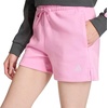 image:imageadidas Plus Size Essentials Small Logo Feel Cozy ShortsSt Tropic BloomWhite
