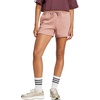 image:imageadidas Plus Size Essentials Small Logo Feel Cozy ShortsWarm ClayWhite