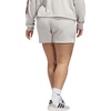 image:imageadidas Plus Size Essentials Small Logo Feel Cozy ShortsWonder Alumina