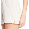 image:imageadidas Plus Size Essentials Small Logo Feel Cozy ShortsWonder AluminaWhite