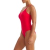 image:imageadidas Womens Active Essentials Cotton BodysuitPure Ruby