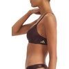 image:imageadidas Womens Active Micro Contour Wireless Plunge BraShadow Brown