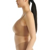 image:imageadidas Womens Active Seamless Micro Stretch Scoop Neck Lounge BraToasted Almond