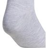 image:imageadidas Womens Athletic Scrunch Crew Sock 3 Pairs Loose Slouchy FitCool Light HeatherWonder WhiteBlack