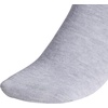 image:imageadidas Womens Athletic Scrunch Crew Sock 3 Pairs Loose Slouchy FitCool Light HeatherWonder WhiteBlack