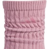image:imageadidas Womens Athletic Scrunch Crew Sock 3 Pairs Loose Slouchy FitMagic Mauve PurpleCool Light HeatherLegend Ivy Green