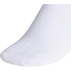image:imageadidas Womens Athletic Scrunch Crew Sock 3 Pairs Loose Slouchy FitWhiteClear Onix Grey