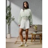 image:imageadidas Womens Barreda Low ShoeOff WhiteTent GreenWarm Vanilla