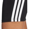 image:imageadidas Womens Essentials 3Stripes HighWaisted Biker ShortsBlackWhite