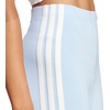 image:imageadidas Womens Essentials 3Stripes HighWaisted Biker ShortsBlueWhite
