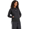 image:imageadidas Womens Essentials Small Logo Feel Cozy HoodieBlackWhite
