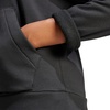 image:imageadidas Womens Essentials Small Logo Feel Cozy HoodieBlackWhite