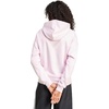 image:imageadidas Womens Essentials Small Logo Feel Cozy HoodieClear PinkWhite