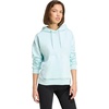 image:imageadidas Womens Essentials Small Logo Feel Cozy HoodieHalo MintWhite