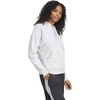 image:imageadidas Womens Essentials Small Logo Feel Cozy HoodieLight Grey HeatherWhite
