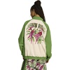 image:imageadidas Womens Farm Rio Premium JacketCrew GreenCrystal Linen