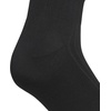 image:imageadidas Womens Scalloped Socks 3 Pairs Quarter Ankle HeightBlackCarbon Grey