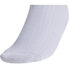 image:imageadidas Womens Scalloped Socks 3 Pairs Quarter Ankle HeightIce LavenderNoble IndigoCool Light Heather