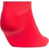 image:imageadidas Womens Scalloped Socks 3 Pairs Quarter Ankle HeightPure Ruby RedGreyWhite