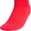 image:imageadidas Womens Scalloped Socks 3 Pairs Quarter Ankle HeightPure Ruby RedGreyWhite