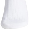 image:imageadidas Womens Scalloped Socks 3 Pairs Quarter Ankle HeightWhiteClear Grey