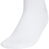 image:imageadidas Womens Scalloped Socks 3 Pairs Quarter Ankle HeightWhiteGold MetallicRose Gold