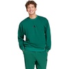 image:imageadidas Mens Essentials FeelCozy Fleece SweatshirtCollegiate GreenBlack