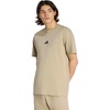 image:imageadidas Mens Essentials Small Logo Single Jersey TShirtWonder CargoBlack