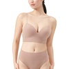 image:imageadidas Womens Active Seamless Micro Stretch Wireless BraToasted Almond