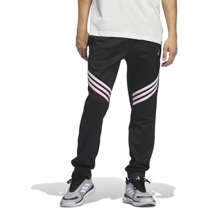 image:imageAdidas Mens Select Foundation Fleece Basketball PantsBlackWhite