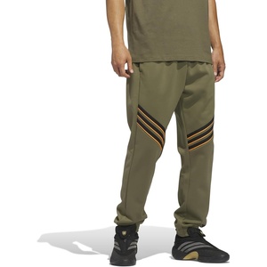 image:imageAdidas Mens Select Foundation Fleece Basketball PantsOlive Strata