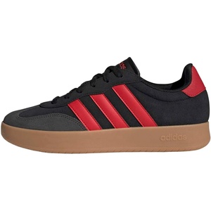 image:imageadidas Mens Barreda Fashion SneakersBlackBetter ScarletGum