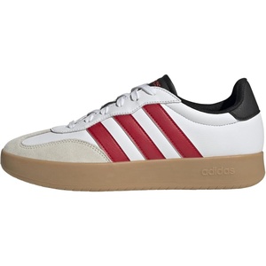 image:imageadidas Mens Barreda Fashion SneakersWhiteBetter ScarletBlack