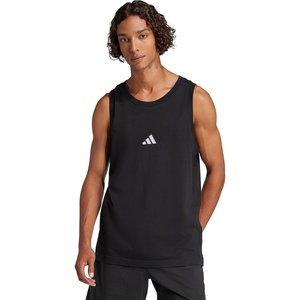 image:imageadidas Mens Essentials Small Logo Single Jersey Tank TopBlackWhite