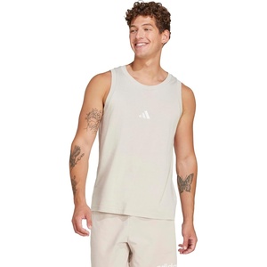 image:imageadidas Mens Essentials Small Logo Single Jersey Tank TopWonder AluminaWhite