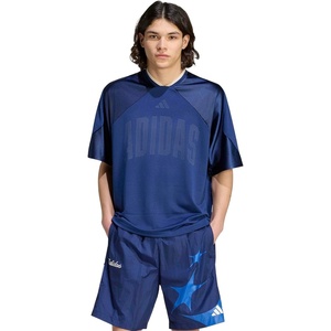 image:imageadidas Mens Stadium Graphic Mesh TShirtDark Blue