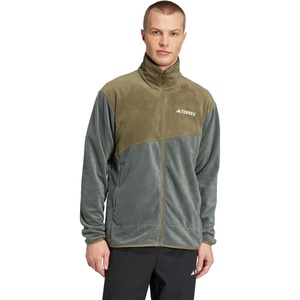 image:imageadidas Mens Terrex Multi FullZip Fleece Hiking JacketIvyOlive Strata