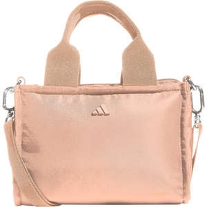 image:imageadidas Micro Mini Tote Handbag  Premium Crossbody BagBlush PinkSilver Metallic