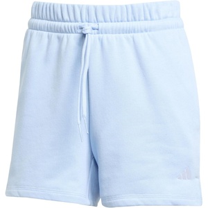 image:imageadidas Plus Size Essentials Small Logo Feel Cozy ShortsBlueWhite