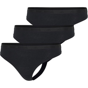 image:imageadidas Womens Active Essentials Low Rise Cotton Thong UnderwearBlack